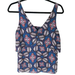 Chelsea28 Paisley Printed Tank Top - Women's XS